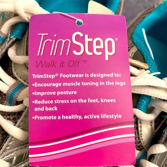Trim Step Walk it Off Silver and Blue Womens  9 size available - Picture 6 of 13